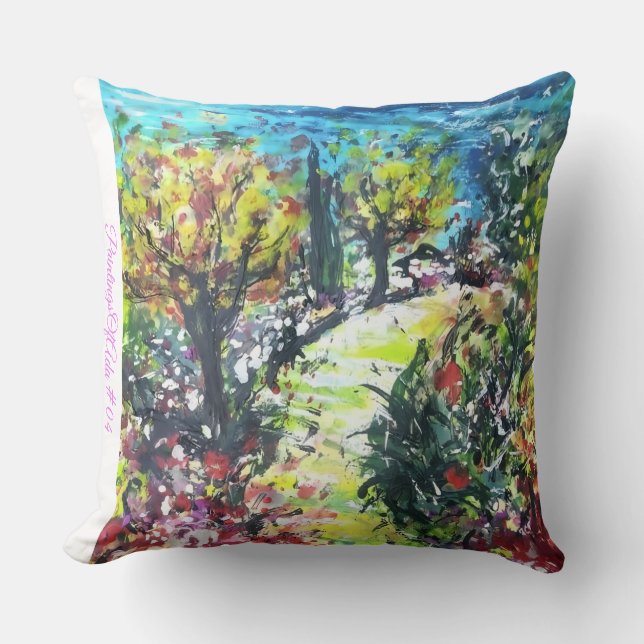 Almofada PinturasDoAda #04 - Artista - Travesseiro decorati (Frente)