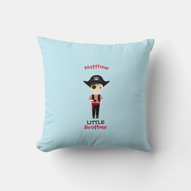 Almofada Pirata Boy Little Brother (Frente)