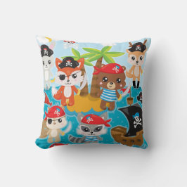 Almofada Pirata de Tripulação Animal