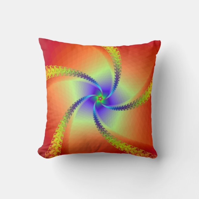 Almofada Piscando em vermelho e amarelo (Frente)