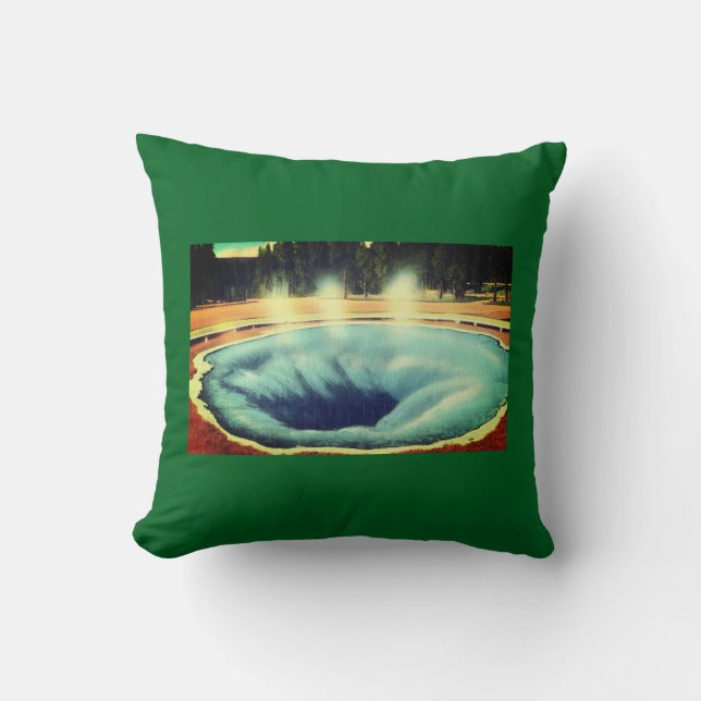 Almofada Piscina Glória da Manhã, Parque Nacional Yellowsto (Frente)