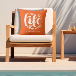 Almofada Piscina Life Orange
