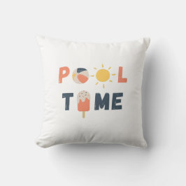 Almofada piscina. Travesseiros decorativos