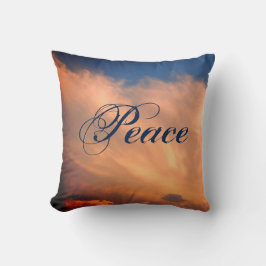 Almofada Pistas Rosa Rosa, Fotografias do Céu Azul Brilhant