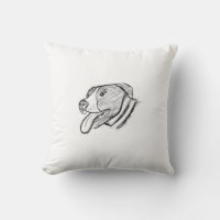pitbull desenho à mão foto cachorro amante de anim