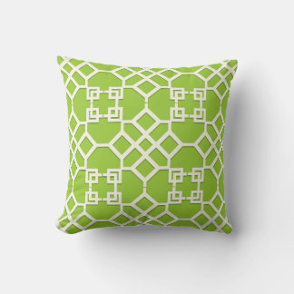 Almofada PixDezines chinois trellis/cor de fundo