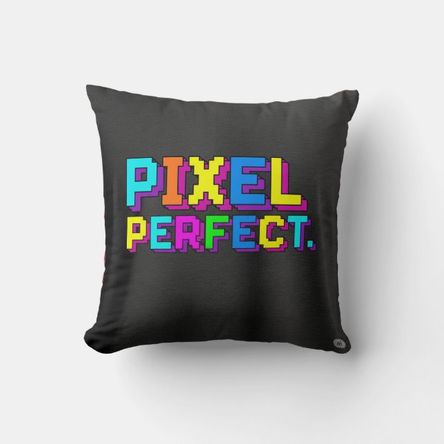 Almofada Pixel Perfeito. (Frente)