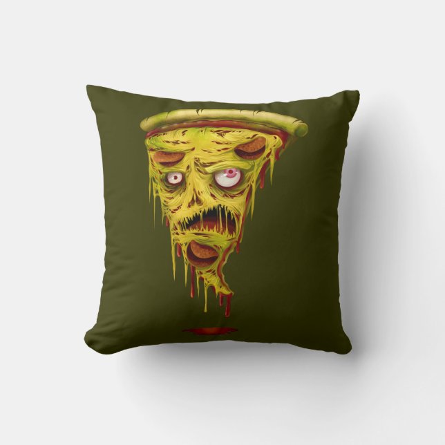 Almofada pizza do _zombie (Frente)