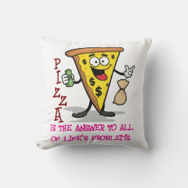 Almofada Pizza é a resposta para todos os problemas da vida