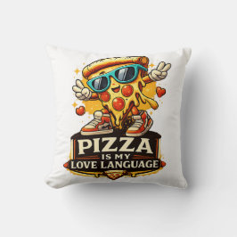 Almofada Pizza É Meu Amor Presente Divertido Para Amantes d