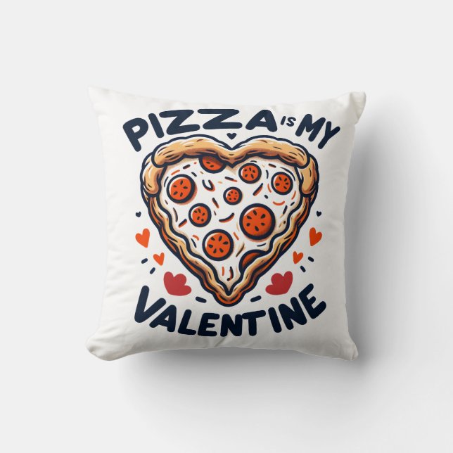 Almofada Pizza Heart Namorados (Frente)