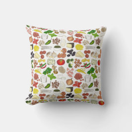 Almofada Pizza Party Topping Italiana Comida Pizzeria Pie