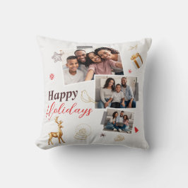 Almofada Placa de Colagem de Fotos da Família Feliz de Feri