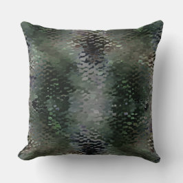 Almofada Placas de escamas com palha flutuando sobre fundo 