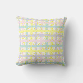 Almofada Plaid Pastel Aquarela
