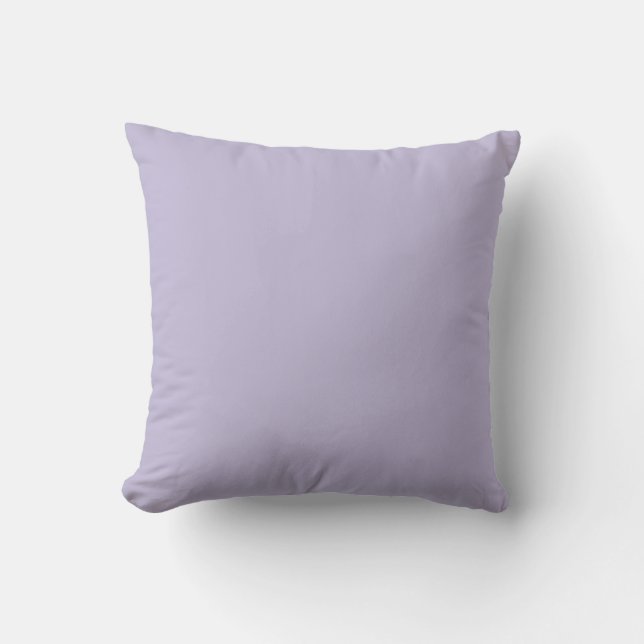 Almofada Plain dusty lavender solid color (Frente)
