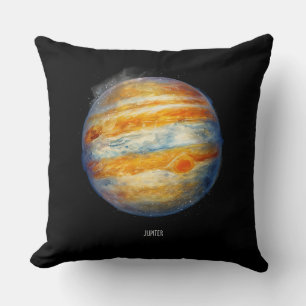 Almofada Planeta Júpiter Trabalho de arte - Ilustração do E