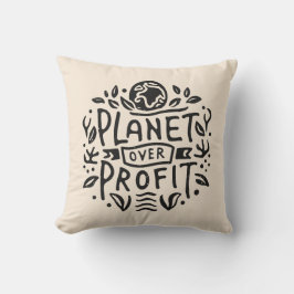 Almofada Planeta sobre lucro