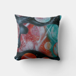 Almofada planetas da cerceta da guitarra baixa que