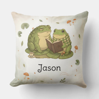 Almofada Plano de fundo personalizado 2 O Sapo Mossy