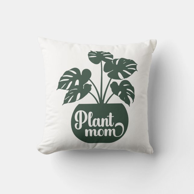 Almofada Planta da Mãe Verde (Frente)