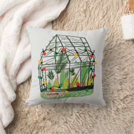 Almofada Plantas de Cactus Botânico Casa Verde de Natal