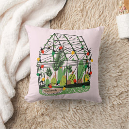 Almofada Plantas de Cactus Botânico Casa Verde de Natal