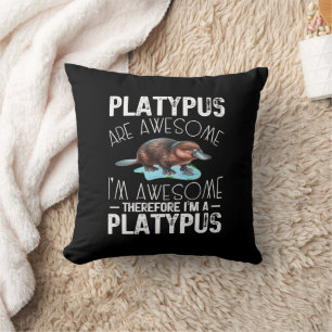 Almofada Platypus é incrível. Sou incrível em platypus mamm