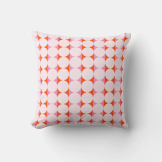 Almofada Playful Dots & Stripes - red and pink