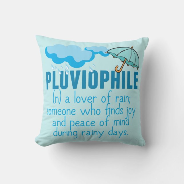 Almofada Pluviophile (Frente)
