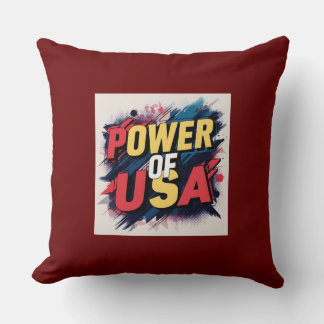 Almofada Poder do Travesseiro dos EUA - Patriótica American