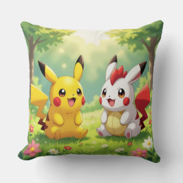 Almofada Pokémon und seine Treue Freunde