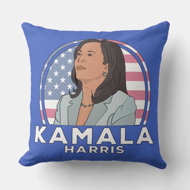 Almofada Política Kamala Harris (Frente)