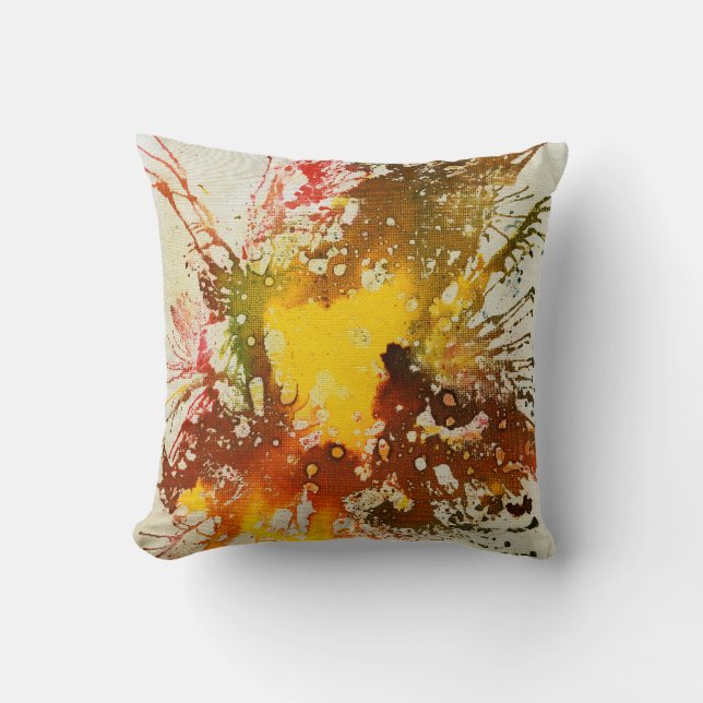 Almofada Polocromático nº 10 por Michael Moffa (Frente)