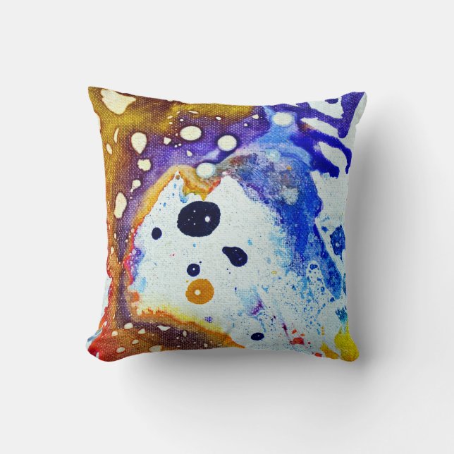 Almofada Polocromoptico #1B por Michael Moffa (Frente)