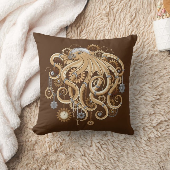 Almofada Polvo Steampunk Retro Fantasia Mecânica (Cobertor)
