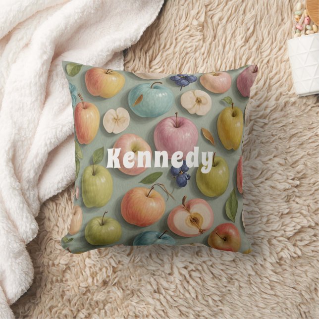 Almofada Pomar Whimsy: Fruta de Pastel (Cobertor)