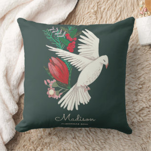 Almofada Pombas paz na terra Natal