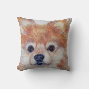 ALMOFADA POMERANIANO DE OURO CUTE MONOGRAMA
