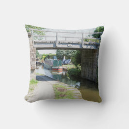 Almofada Ponte 14 no cartão postal do Canal Macclesfield