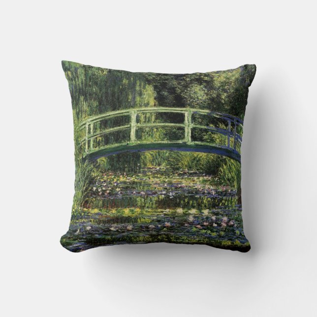 Almofada Ponte aquática e japonesa (Frente)