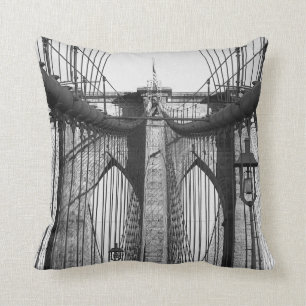 Almofada Ponte de Brooklyn, travesseiro do lance do tema de