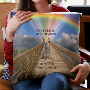 Almofada Ponte do Arco-íris Memorial de Animais de Estimaçã