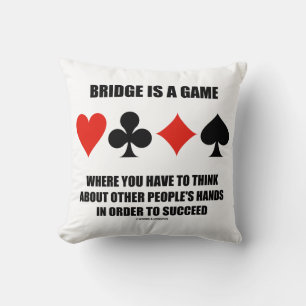 Almofada Ponte é um jogo onde pensam em outras Pessoas.