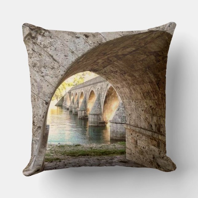 Almofada Ponte em Drina (Verso)