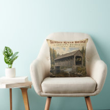 Ponte Sunday River Bridge Newry Maine Artist's Bri