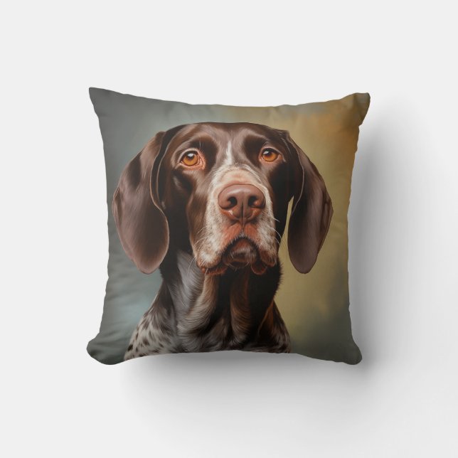 Almofada Ponteiro alemão Shorthired (Frente)