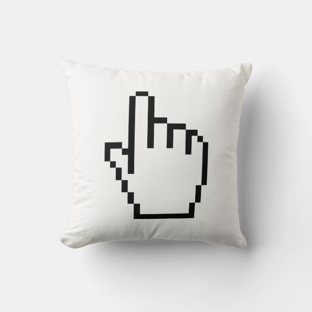 ALMOFADA PONTEIRO DA MÃO DO COMPUTADOR/CURSOR DO MOUSE (Frente)