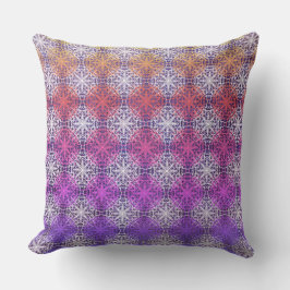 Almofada Pontos de Bolinhas Mandella Arco-íris