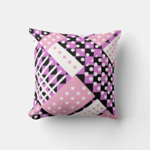 Pontos de verificação roxos cor-de-rosa orquídeo